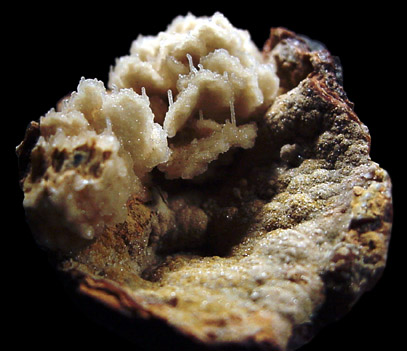 Quartz on Pyrite from Clackamas River, Estacada, Oregon