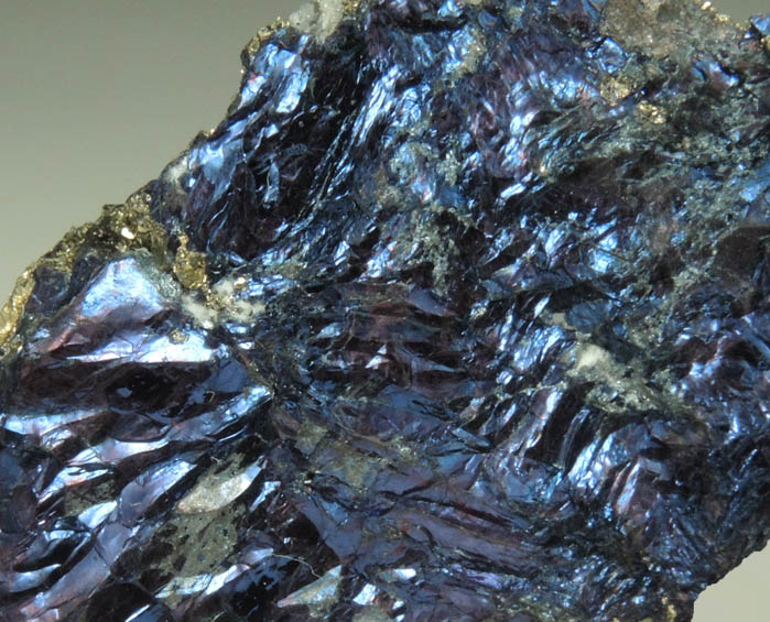 Covellite from Butte District, Summit Valley, Silver Bow County, Montana