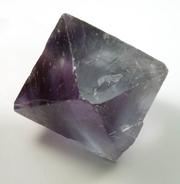 Fluorite with hydrocarbon inclusions (cleavage) from Cave-in-Rock District, Hardin County, Illinois