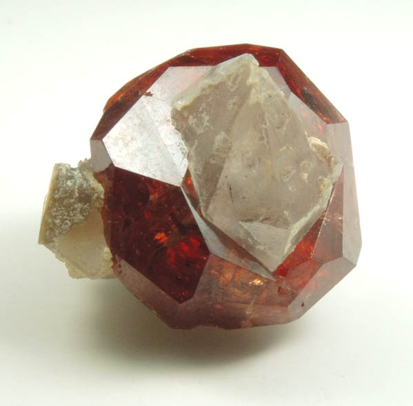 Grossular Garnet on Quartz from Chamachu, Skardu District, Haramosh Mountains, Gilgit-Baltistan, Pakistan