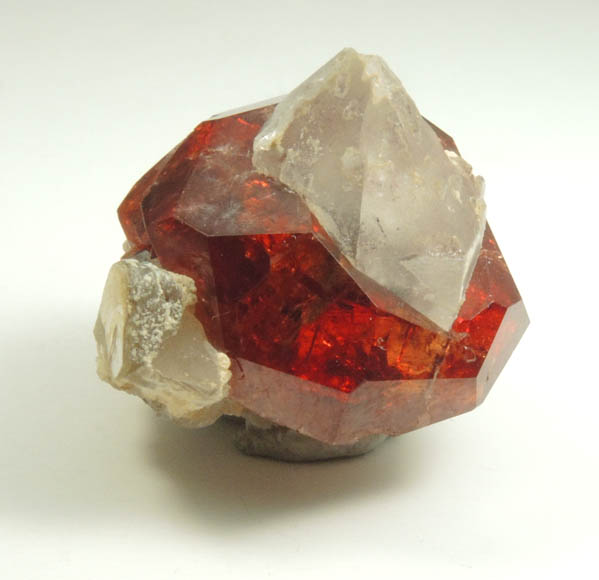 Grossular Garnet on Quartz from Chamachu, Skardu District, Haramosh Mountains, Gilgit-Baltistan, Pakistan