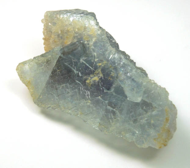 Fluorite (floater formation) with minor Quartz from Thomaston Dam Railroad Cut, Thomaston, Litchfield County, Connecticut