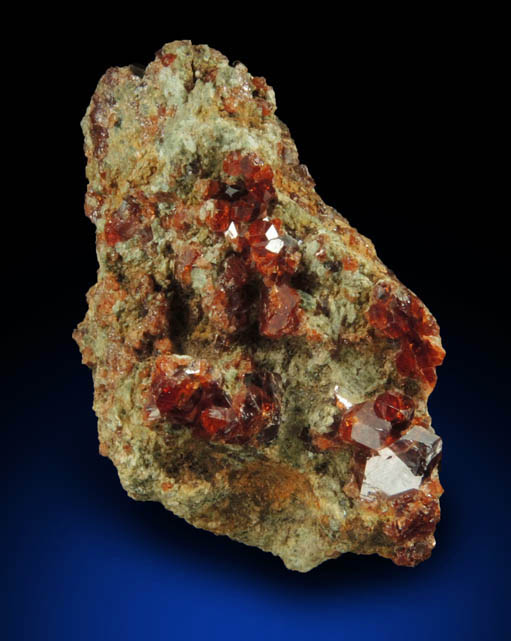 Grossular Garnet from Basin Garnet Outcrop, Phippsburg, Sagadahoc County, Maine