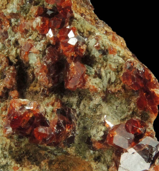 Grossular Garnet from Basin Garnet Outcrop, Phippsburg, Sagadahoc County, Maine