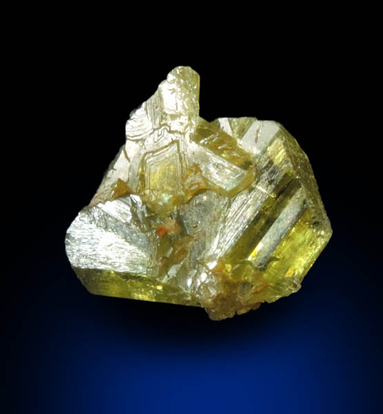 Chrysoberyl (V-twinned crystals) from Ambatondrazaka District, Toamasina Province, Madagascar