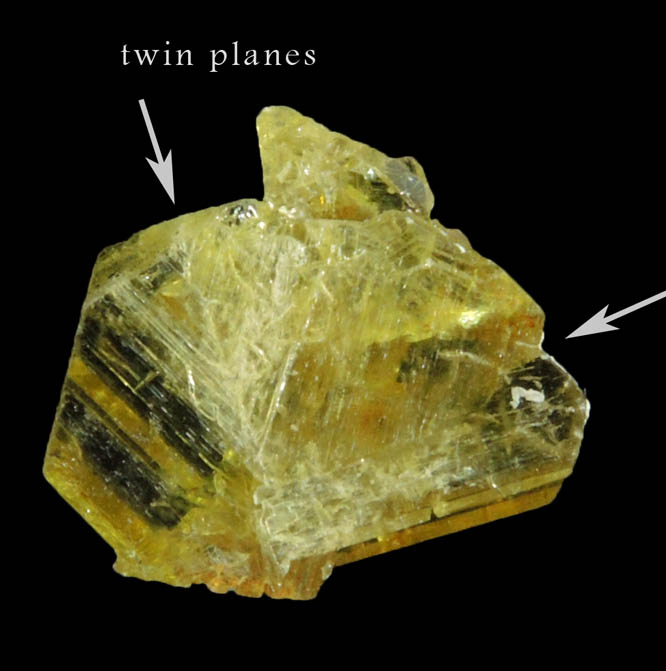 Chrysoberyl (V-twinned crystals) from Ambatondrazaka District, Toamasina Province, Madagascar