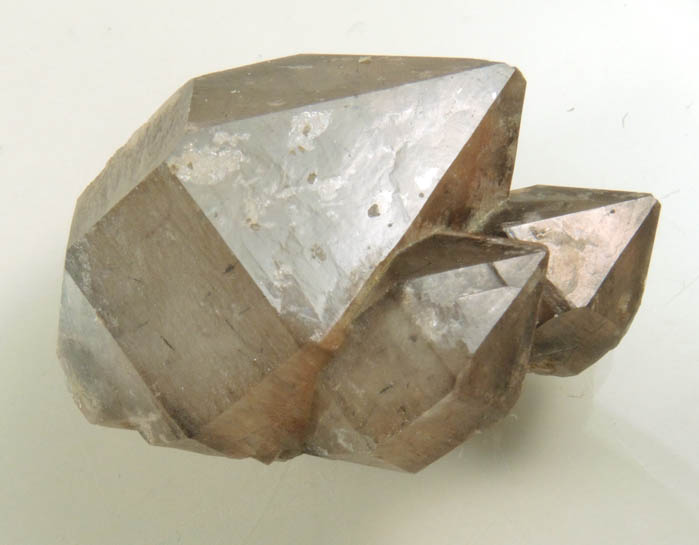 Quartz var. Smoky Quartz with Hematite inclusions from Surprise Pocket, Gilman Notch, Ossipee Mountains, Carroll County, New Hampshire