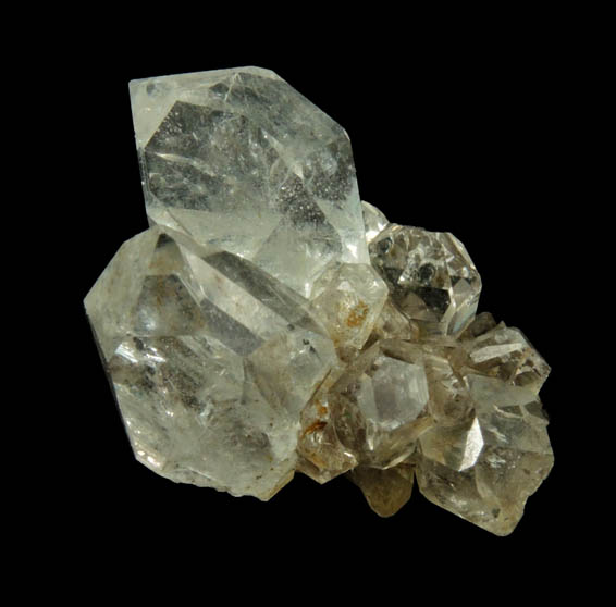 Quartz var. Herkimer Diamonds from Hickory Hill Diamond Diggings, Fonda, Montgomery County, New York