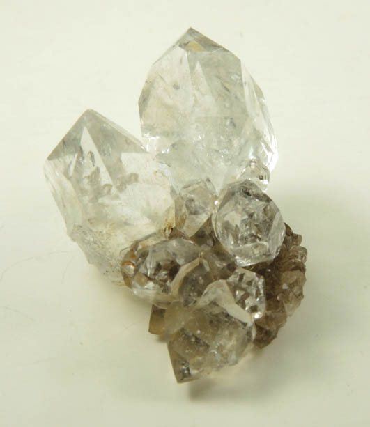 Quartz var. Herkimer Diamonds from Hickory Hill Diamond Diggings, Fonda, Montgomery County, New York