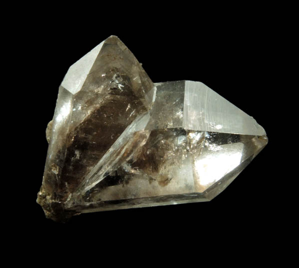 Quartz var. Herkimer Diamonds from Hickory Hill Diamond Diggings, Fonda, Montgomery County, New York