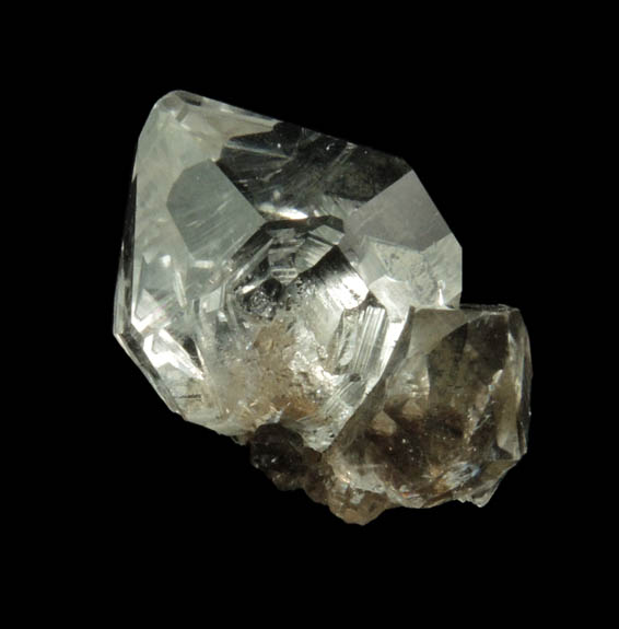 Quartz var. Herkimer Diamonds from Hickory Hill Diamond Diggings, Fonda, Montgomery County, New York