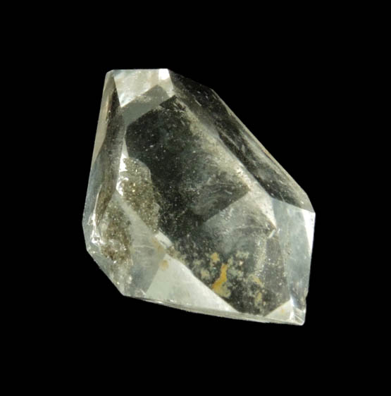 Quartz var. Herkimer Diamond with moveable crystal inclusion from Hickory Hill Diamond Diggings, Fonda, Montgomery County, New York