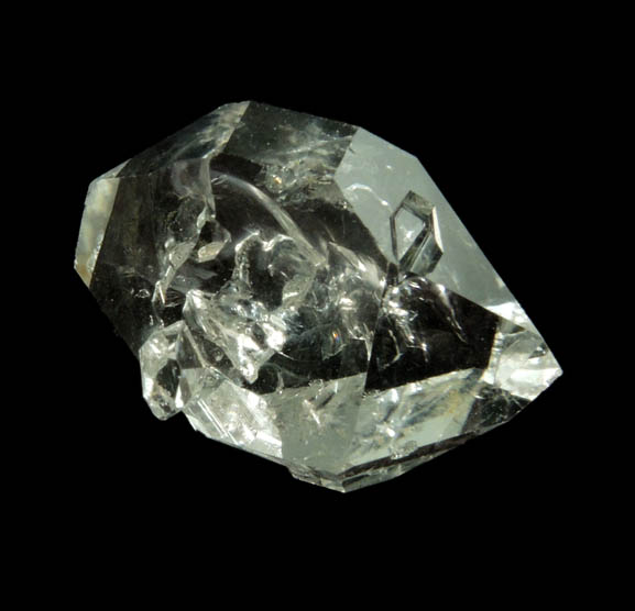 Quartz var. Herkimer Diamond from Hickory Hill Diamond Diggings, Fonda, Montgomery County, New York