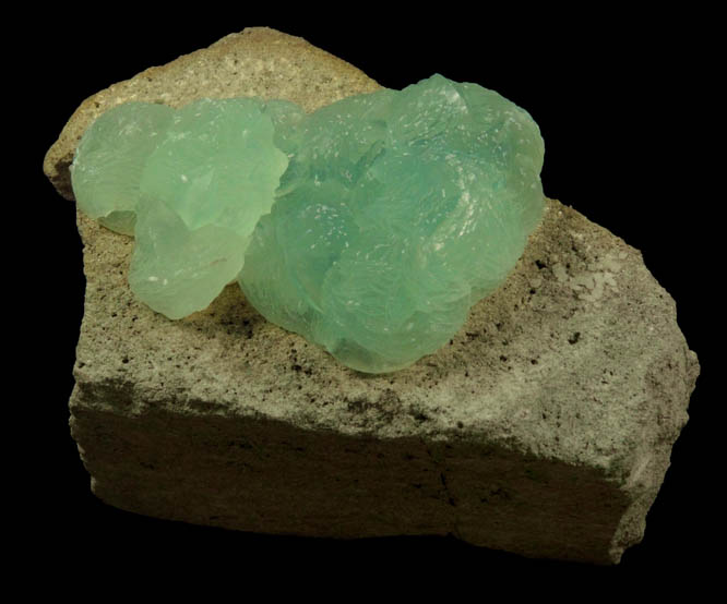 Prehnite from Upper New Street Quarry, Paterson, Passaic County, New Jersey