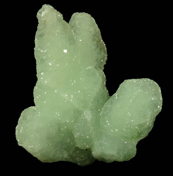 Prehnite pseudomorphs after Anhydrite from Upper New Street Quarry, Paterson, Passaic County, New Jersey