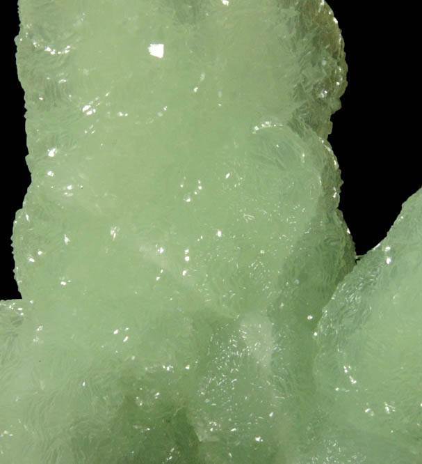 Prehnite pseudomorphs after Anhydrite from Upper New Street Quarry, Paterson, Passaic County, New Jersey