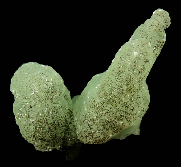 Prehnite pseudomorphs after Anhydrite from Upper New Street Quarry, Paterson, Passaic County, New Jersey