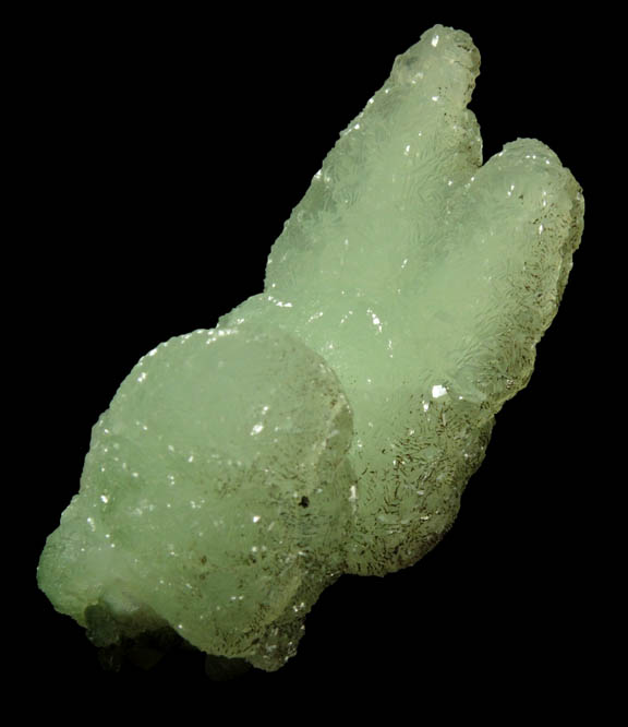 Prehnite pseudomorphs after Anhydrite from Upper New Street Quarry, Paterson, Passaic County, New Jersey