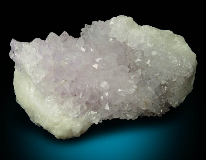 Quartz var. Amethyst from Upper New Street Quarry, Paterson, Passaic County, New Jersey