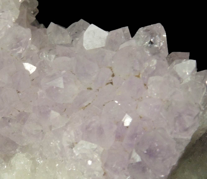 Quartz var. Amethyst from Upper New Street Quarry, Paterson, Passaic County, New Jersey