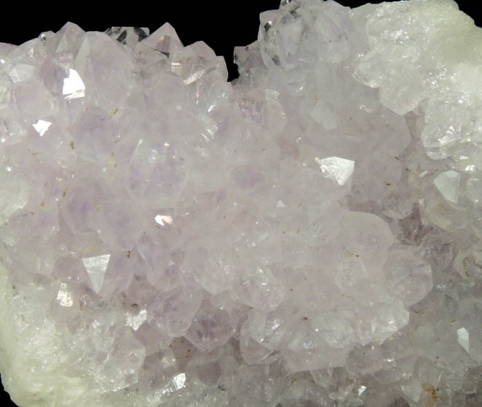 Quartz var. Amethyst from Upper New Street Quarry, Paterson, Passaic County, New Jersey