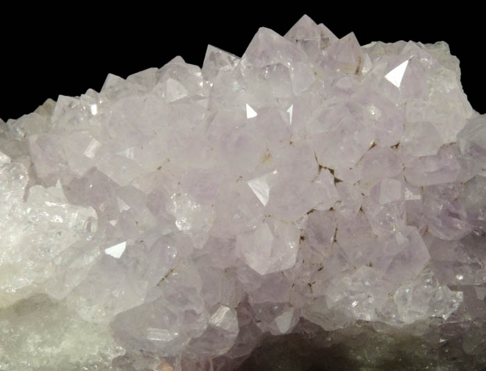 Quartz var. Amethyst from Upper New Street Quarry, Paterson, Passaic County, New Jersey