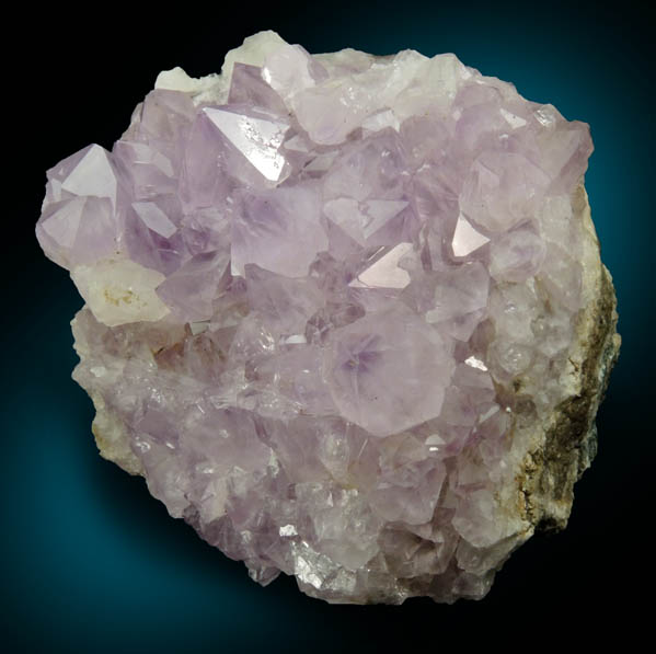 Quartz var. Amethyst from Upper New Street Quarry, Paterson, Passaic County, New Jersey