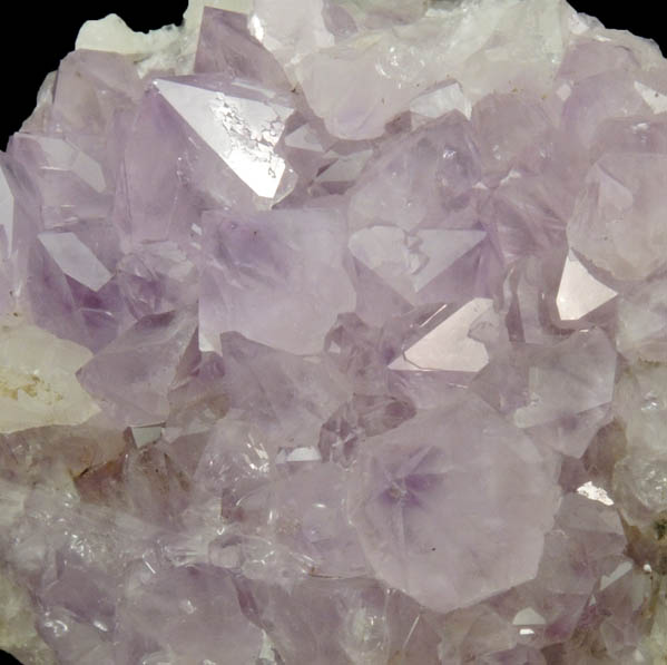 Quartz var. Amethyst from Upper New Street Quarry, Paterson, Passaic County, New Jersey