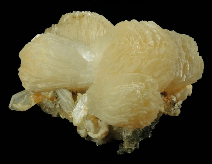 Stilbite from Upper New Street Quarry, Paterson, Passaic County, New Jersey