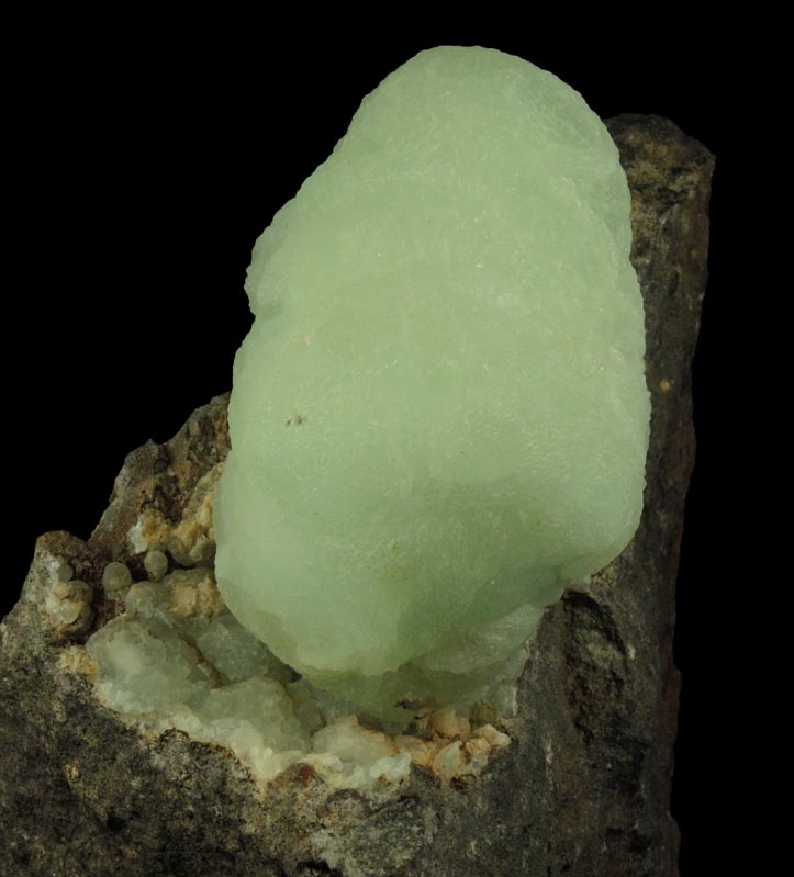 Prehnite from Millington Quarry, Bernards Township, Somerset County, New Jersey