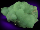 Prehnite with minor Calcite from Upper New Street Quarry, Paterson, Passaic County, New Jersey