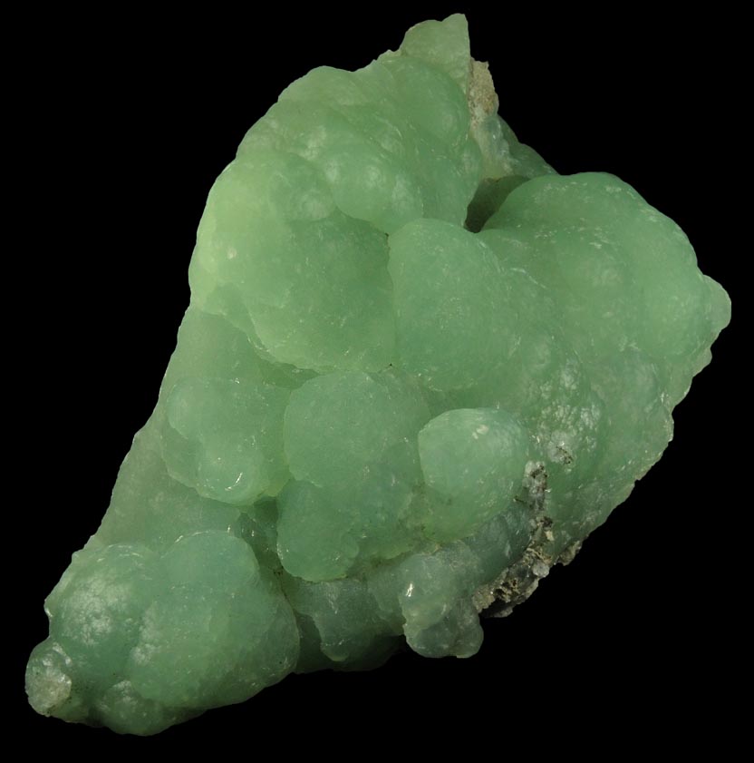 Prehnite with minor Calcite from Upper New Street Quarry, Paterson, Passaic County, New Jersey