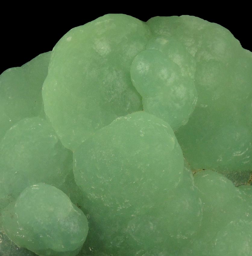 Prehnite with minor Calcite from Upper New Street Quarry, Paterson, Passaic County, New Jersey