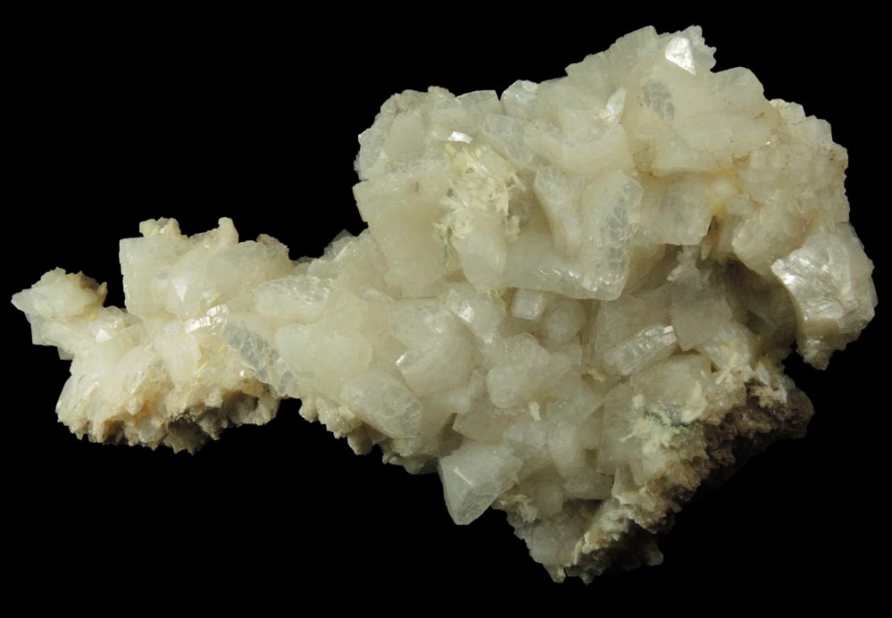 Heulandite with minor Laumontite from Upper New Street Quarry, Paterson, Passaic County, New Jersey