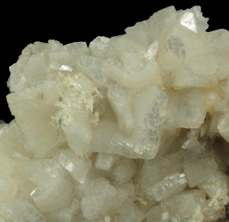 Heulandite with minor Laumontite from Upper New Street Quarry, Paterson, Passaic County, New Jersey