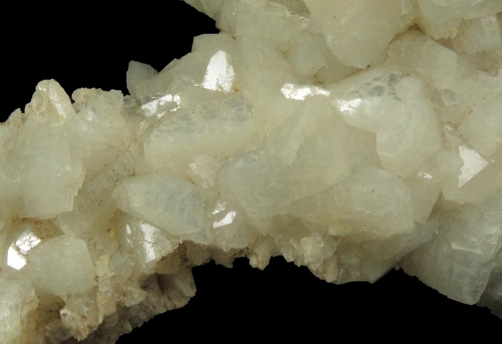 Heulandite with minor Laumontite from Upper New Street Quarry, Paterson, Passaic County, New Jersey