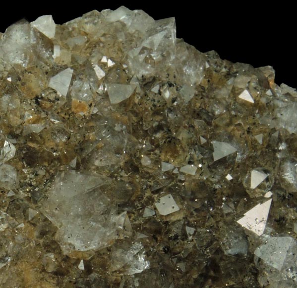 Quartz with Pyrite and Goethite from Millington Quarry, Bernards Township, Somerset County, New Jersey