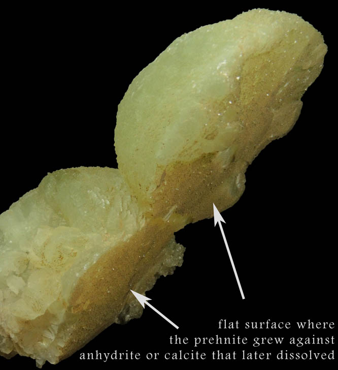 Prehnite with Apophyllite from Millington Quarry, Bernards Township, Somerset County, New Jersey