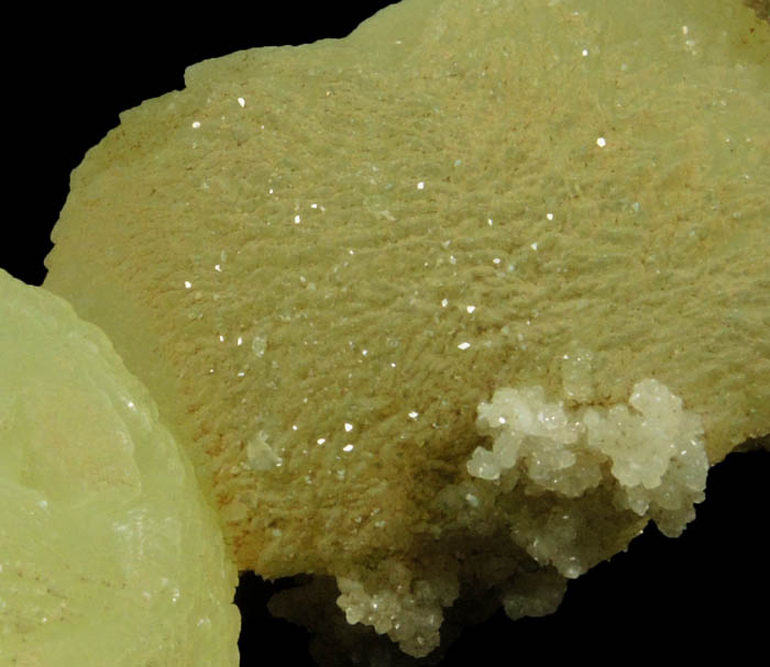 Prehnite with Apophyllite from Millington Quarry, Bernards Township, Somerset County, New Jersey