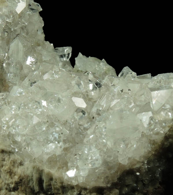 Apophyllite with Pyrite from Millington Quarry, Bernards Township, Somerset County, New Jersey