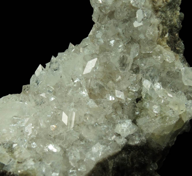 Apophyllite with Pyrite from Millington Quarry, Bernards Township, Somerset County, New Jersey