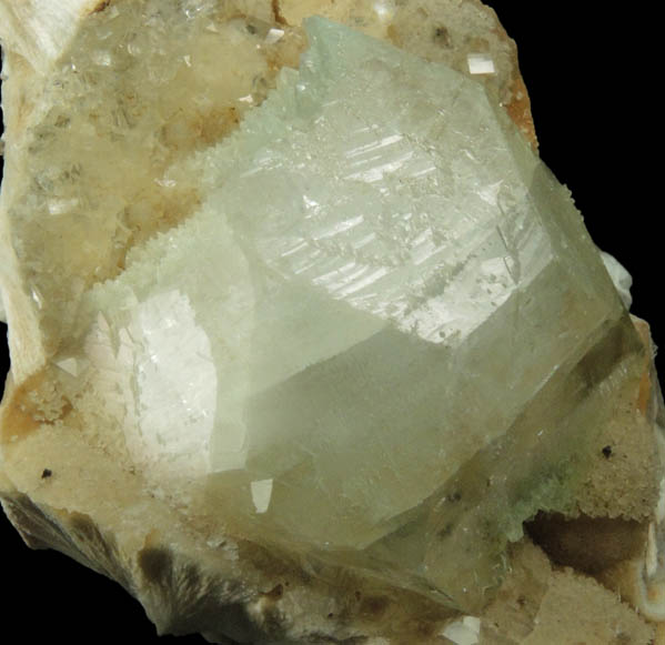 Apophyllite on Pectolite from Millington Quarry, Bernards Township, Somerset County, New Jersey