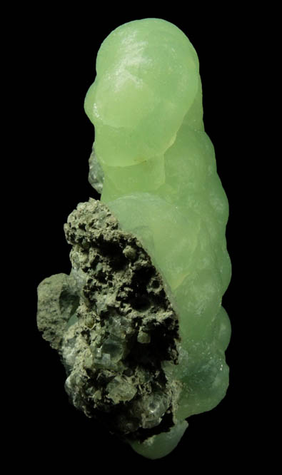 Prehnite from Millington Quarry, Bernards Township, Somerset County, New Jersey