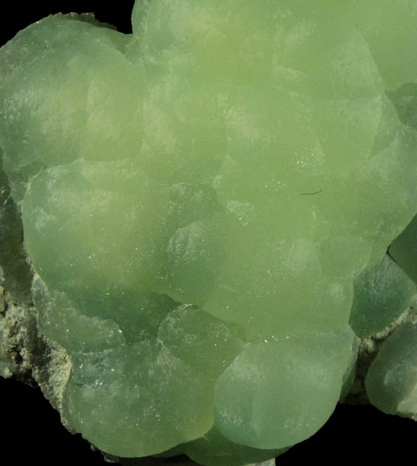 Prehnite from Millington Quarry, Bernards Township, Somerset County, New Jersey