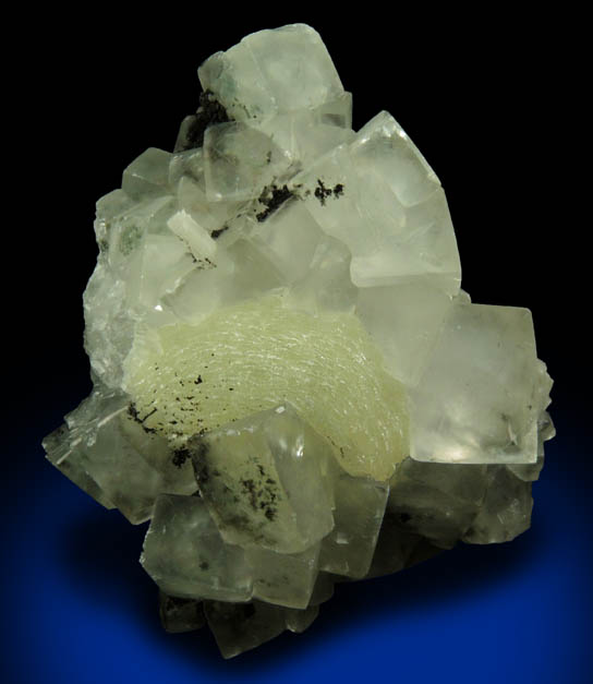 Calcite, Prehnite, Natrolite, Chlorite from Millington Quarry, Bernards Township, Somerset County, New Jersey