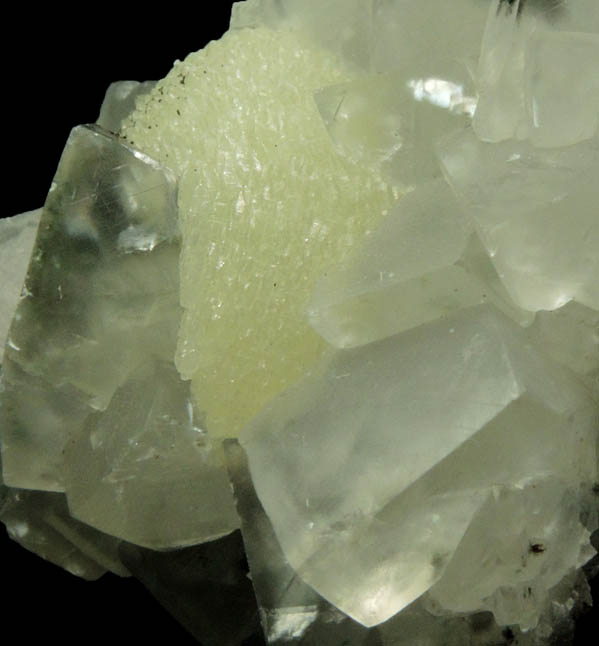 Calcite, Prehnite, Natrolite, Chlorite from Millington Quarry, Bernards Township, Somerset County, New Jersey