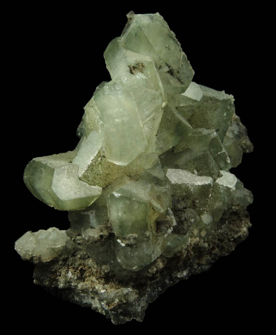 Apophyllite with Chlorite inclusions from Millington Quarry, Bernards Township, Somerset County, New Jersey