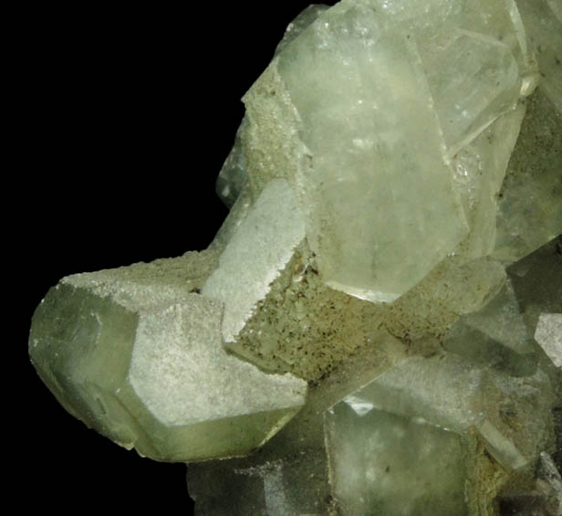 Apophyllite with Chlorite inclusions from Millington Quarry, Bernards Township, Somerset County, New Jersey