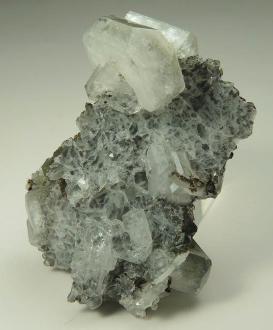 Apophyllite with Chlorite from Millington Quarry, Bernards Township, Somerset County, New Jersey