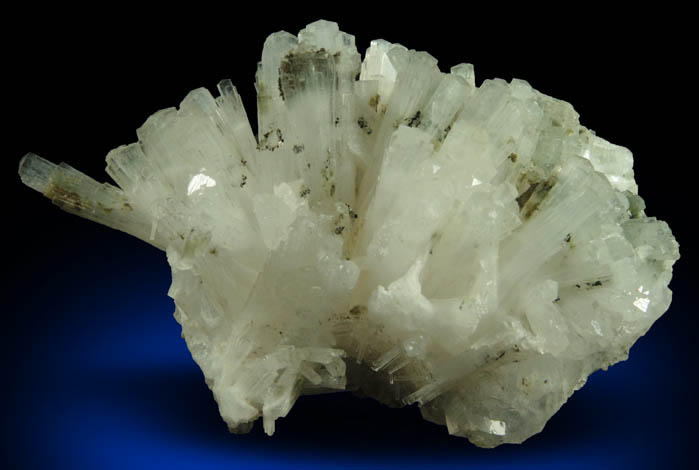 Natrolite over Apophyllite from Millington Quarry, Bernards Township, Somerset County, New Jersey